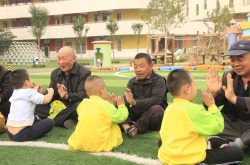 让爱在心底发芽  宁阳文庙中心幼儿园开展重阳节主题活动