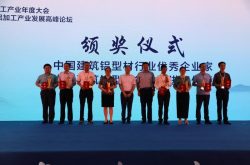 2019年中国铝加工产业年度大会暨中国（邹平）铝加工产业发展高峰论坛举行