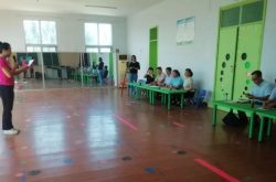 宁阳县蒋集镇教育学区举行“树文明形象，展礼仪风采”教师文明礼仪大赛
