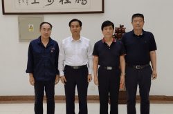 刘鲁山会长陪同全国总工会高凤林副主席在山东考察
