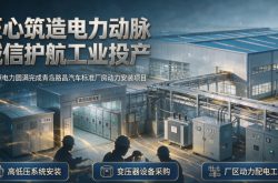 匠心筑造电力动脉 诚信护航工业投产｜鑫宏源电力圆满完成青岛路昌汽车标准厂房动力安装项目